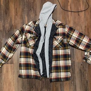 Men’s flannel jacket